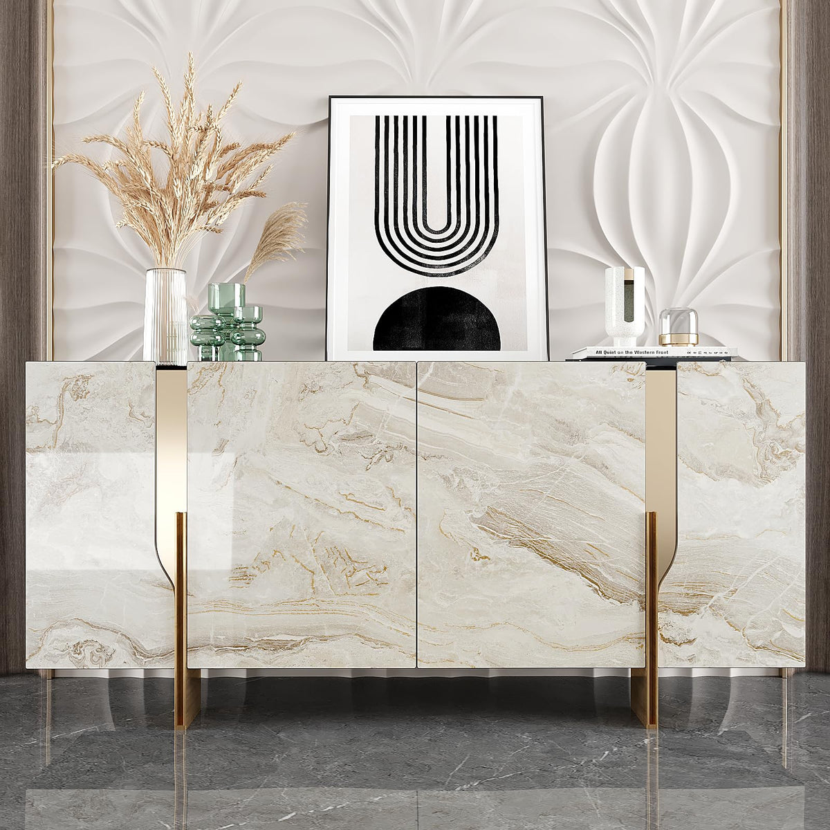 VEELIKE kitchen countertop wrap transforming dull surfaces into elegant spaces.