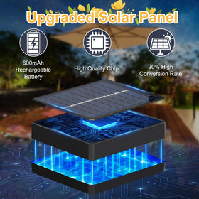 Veeool IP65 waterproof garden light withstands rain and snow