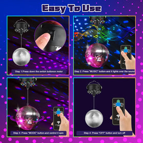 Veerlogix disco ball decor enhances bar scene with dynamic lighting.