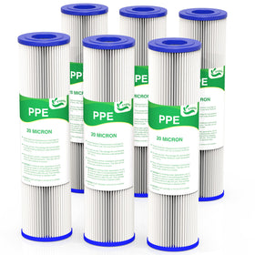 Vegebe 20-micron filter in packaging for 10-inch housing