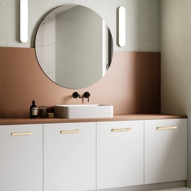 VEHCIL brushed gold closet door pull elevates wardrobe storage.