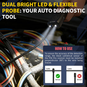 VEHLIVE P30 Pro cont mode transmitter for quick path checks.