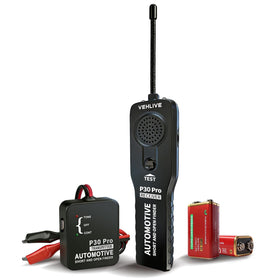 VEHLIVE P30 Pro front view with probe for accurate circuit tracing.