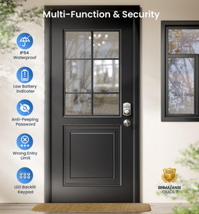 Veise auto-lock function demonstration illustrates convenient security