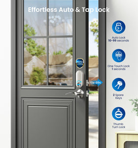 Veise auto-lock timer can be set for 10–99 seconds for security.