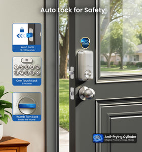Veise door handle set installation demonstrates simple DIY setup