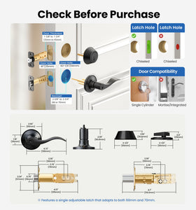 Veise easy DIY install hardware included for quick setup.
