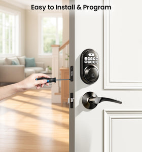 Veise DIY installation guide video showing quick latch and bore alignment.