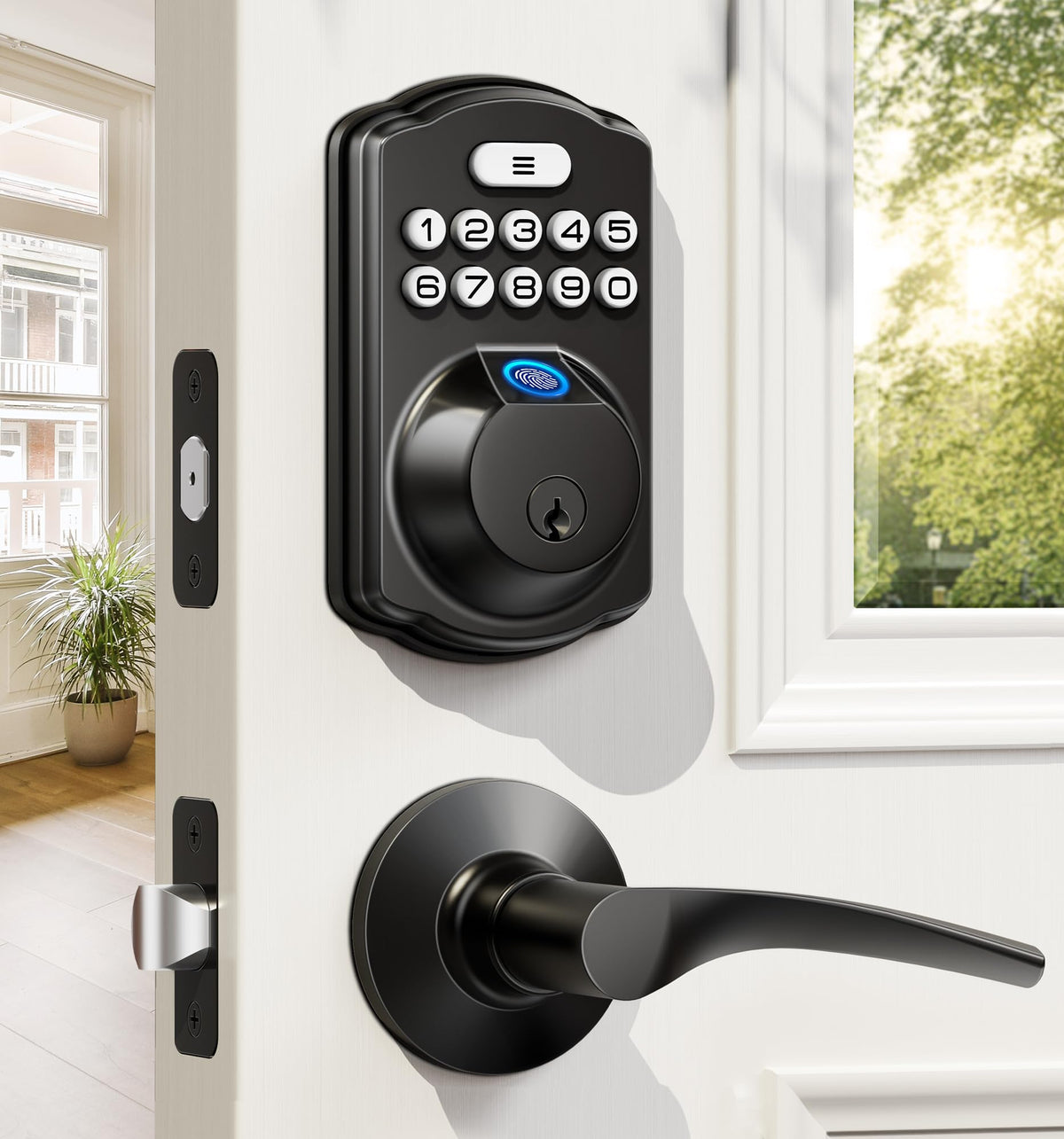 Veise fingerprint unlock in 0-3 seconds for fast entry