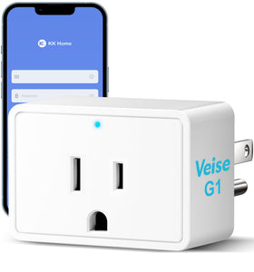 Veise G1 gateway connected to KK Home App for seamless smart lock pairing