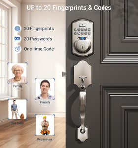 Veise handle-set zinc alloy detail highlighting sturdy construction.