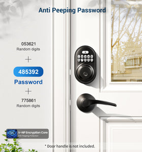 Veise installed on door demonstrates DIY installation ready hardware
