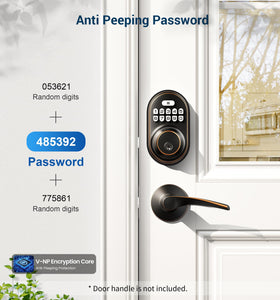 Veise keyless entry lock auto lock in action after door closure