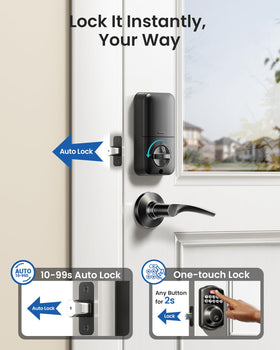 Veise auto-lock timer in action for automatic security.