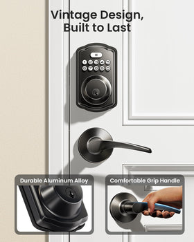 Veise zinc alloy cylinder close-up highlighting anti-pry security.