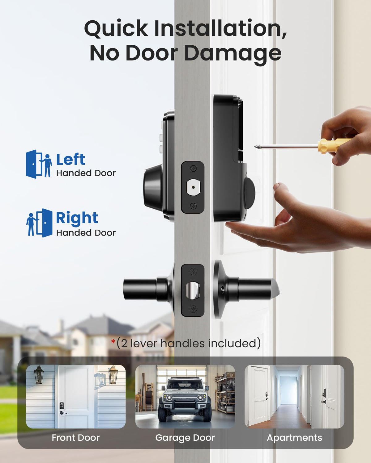 Veise installation kit shown for quick, tool-friendly setup.
