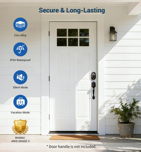 Veise lock IP54 weatherproof design withstands rain and cold