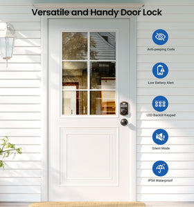 Veise lock in vacation and passage modes for flexible access during gatherings.