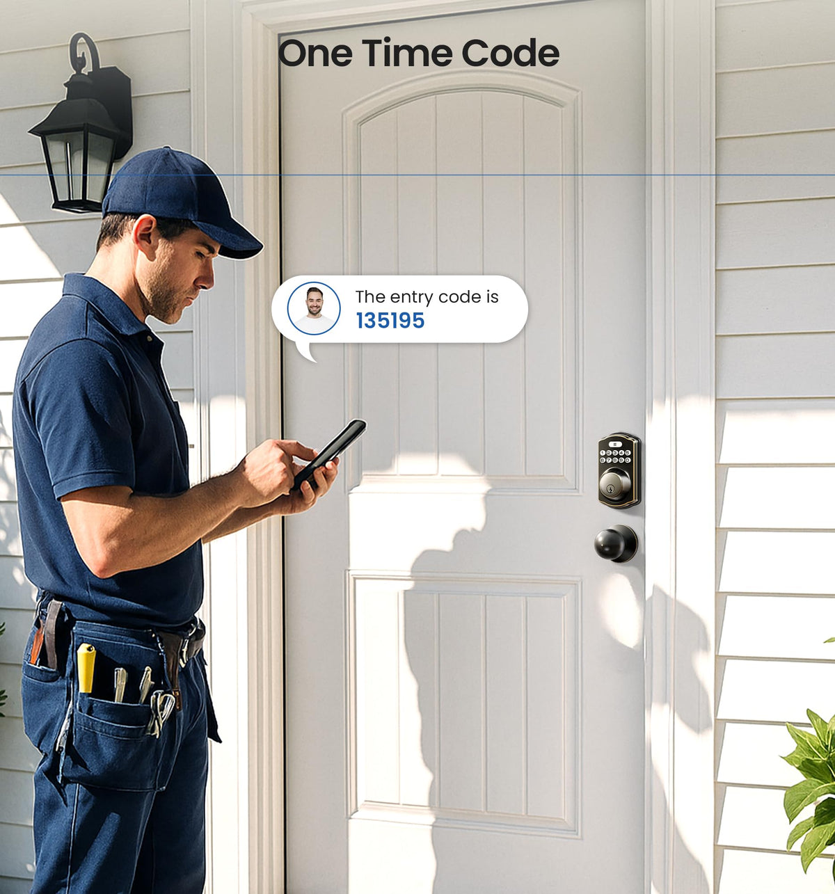 Veise IP54 weatherproof lock for outdoor compatibility.