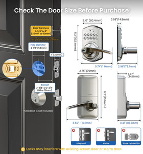 Veise keypad lock uses heavy-duty zinc alloy for ANSI Grade 3 protection