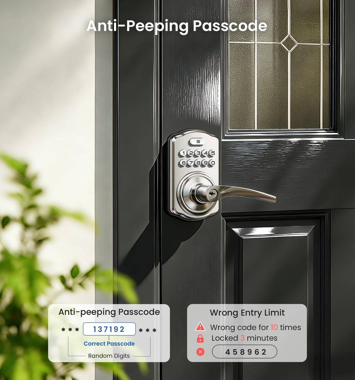 Veise lock with IP55 rating for weather resistance and durability