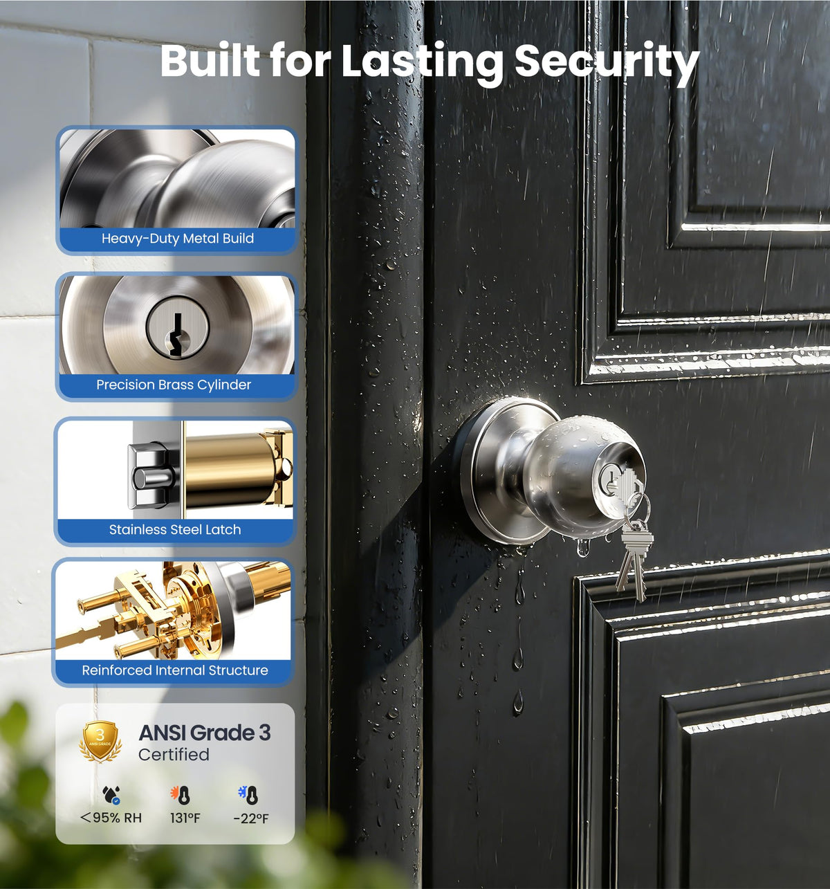 Veise Keys Alike keys and lock core emphasizing keyed-alike convenience.