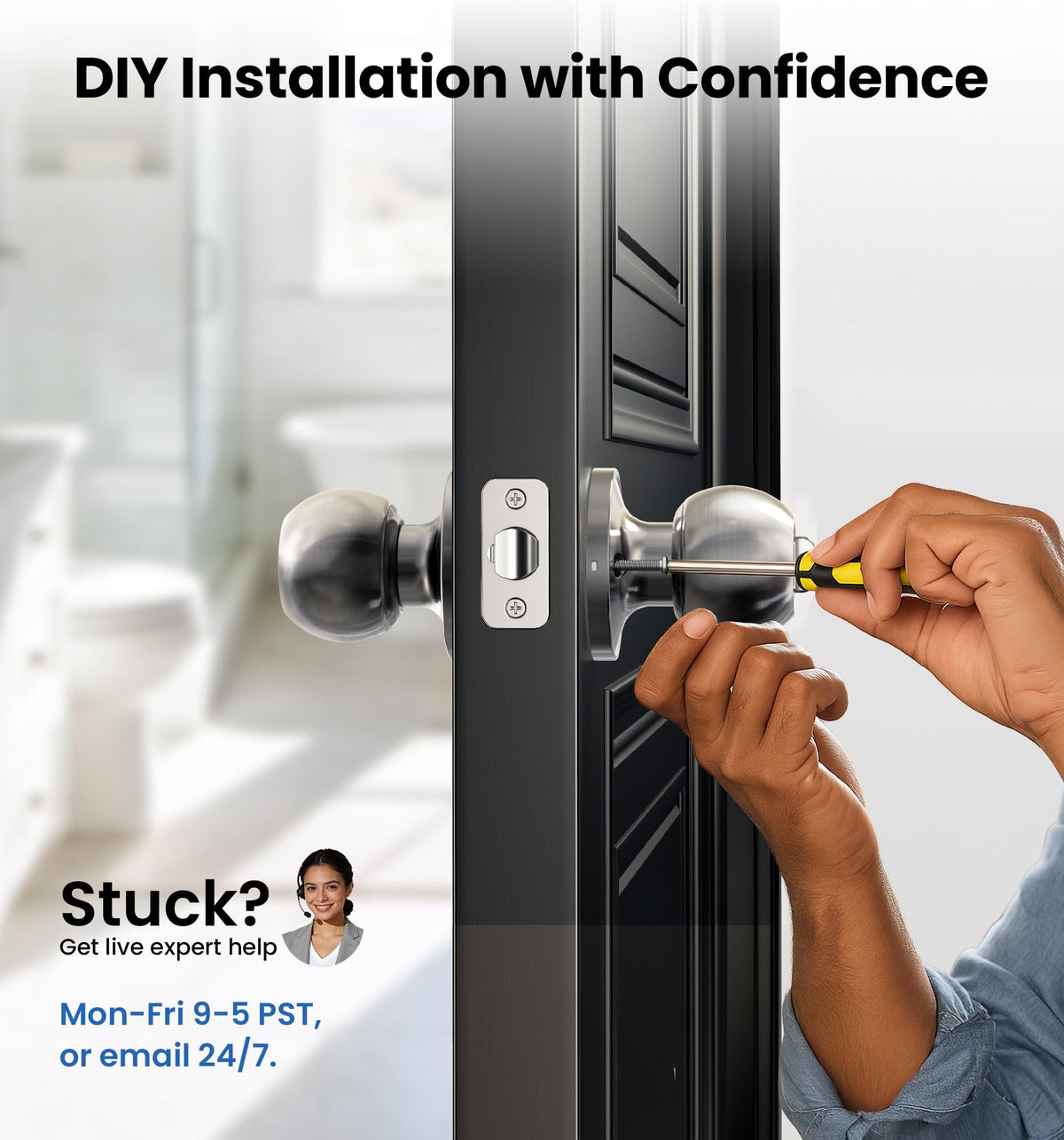 Veise Keys Alike two-lock 3-key package suitable for multiple doors.