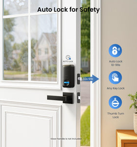 Veise KS02A auto-lock secures doors automatically.