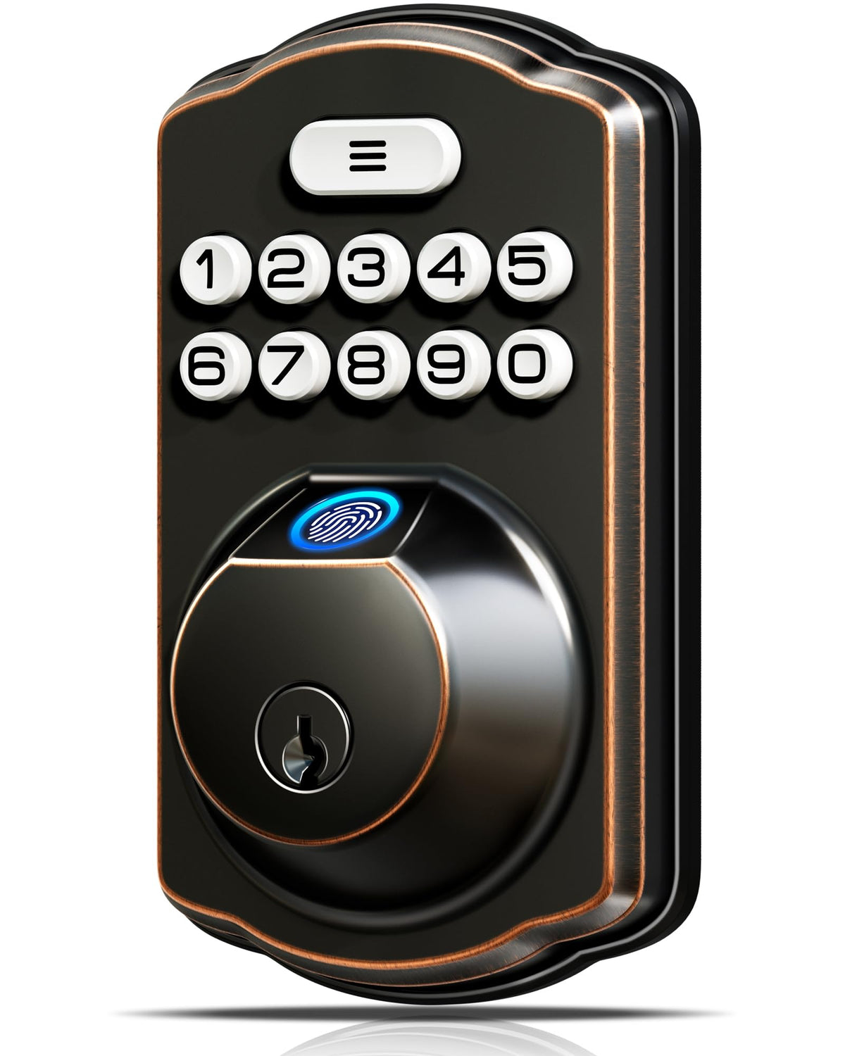 Veise KS02A fingerprint unlock for fast, secure access.