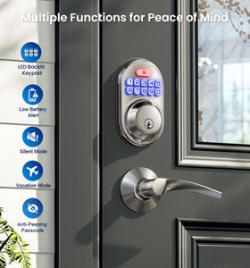 Veise passage mode disables auto-lock for easy moving or hosting.