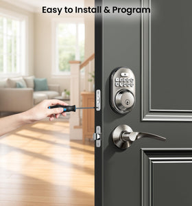 Veise zinc alloy handle with IP54 rating for durability in all weather.