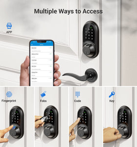 Veise RZ07 touchscreen keypad closeup for secure code entry
