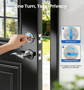Veise single-cylinder deadbolt provides keyed exterior security for entry doors.