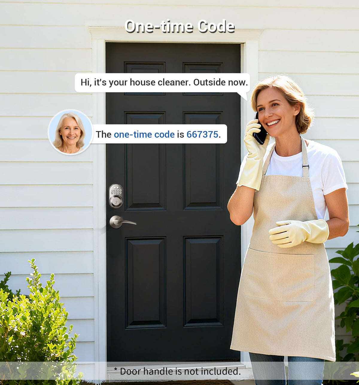 Veise vacation mode view showing code restrictions for guests.