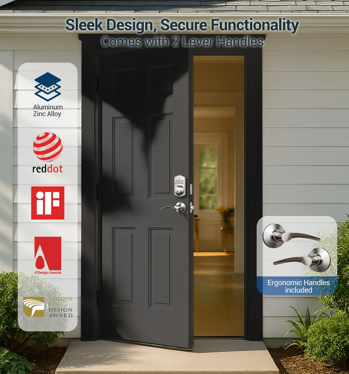 Veise vacation and silent modes offer discreet access during trips.