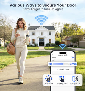 Veise VE012W DIY installation kit fits standard doors easily