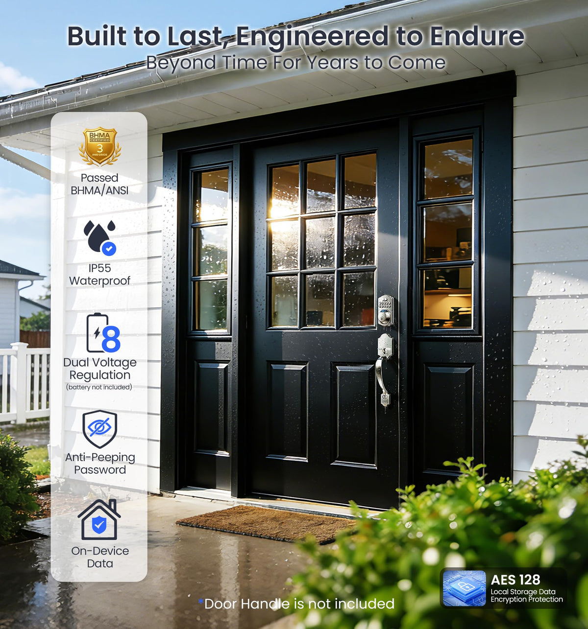 Veise VE012W real-time alerts and access logs improve awareness