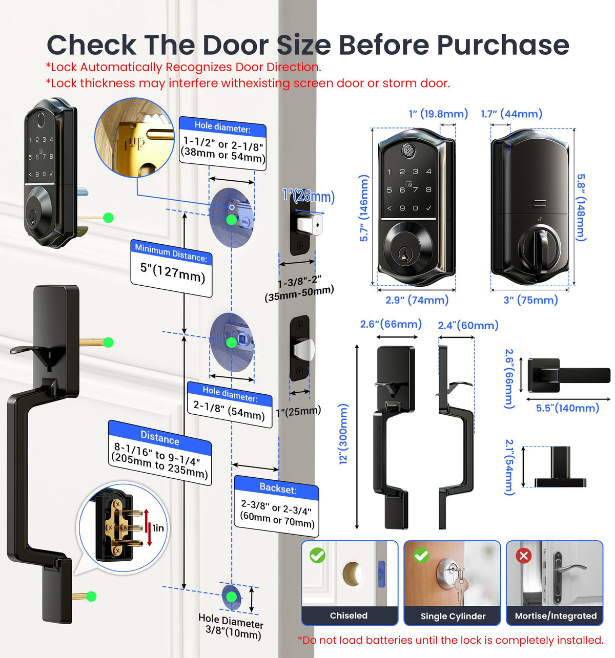 Veise VE017-D multi-method access supports fingerprint, PIN, app, and key.