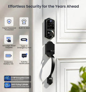 Veise VE017-H auto-lock feature in action for automatic security