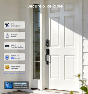 Veise VE017 password modes for flexible guest access