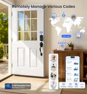 Veise VE017G-H flexible code management for diverse user access.