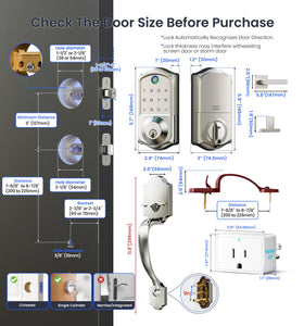 Veise VE017G-H quick installation on most US doors