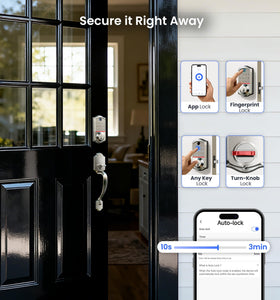 Veise VE017-H auto-lock function for consistent security