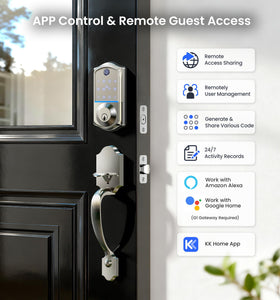 Veise VE017-H touchscreen keypad for convenient secure entry