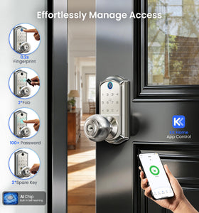 VE018 fingerprint unlock in action for fast access