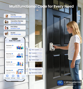 VE018 keypad entry for quick, convenient codes