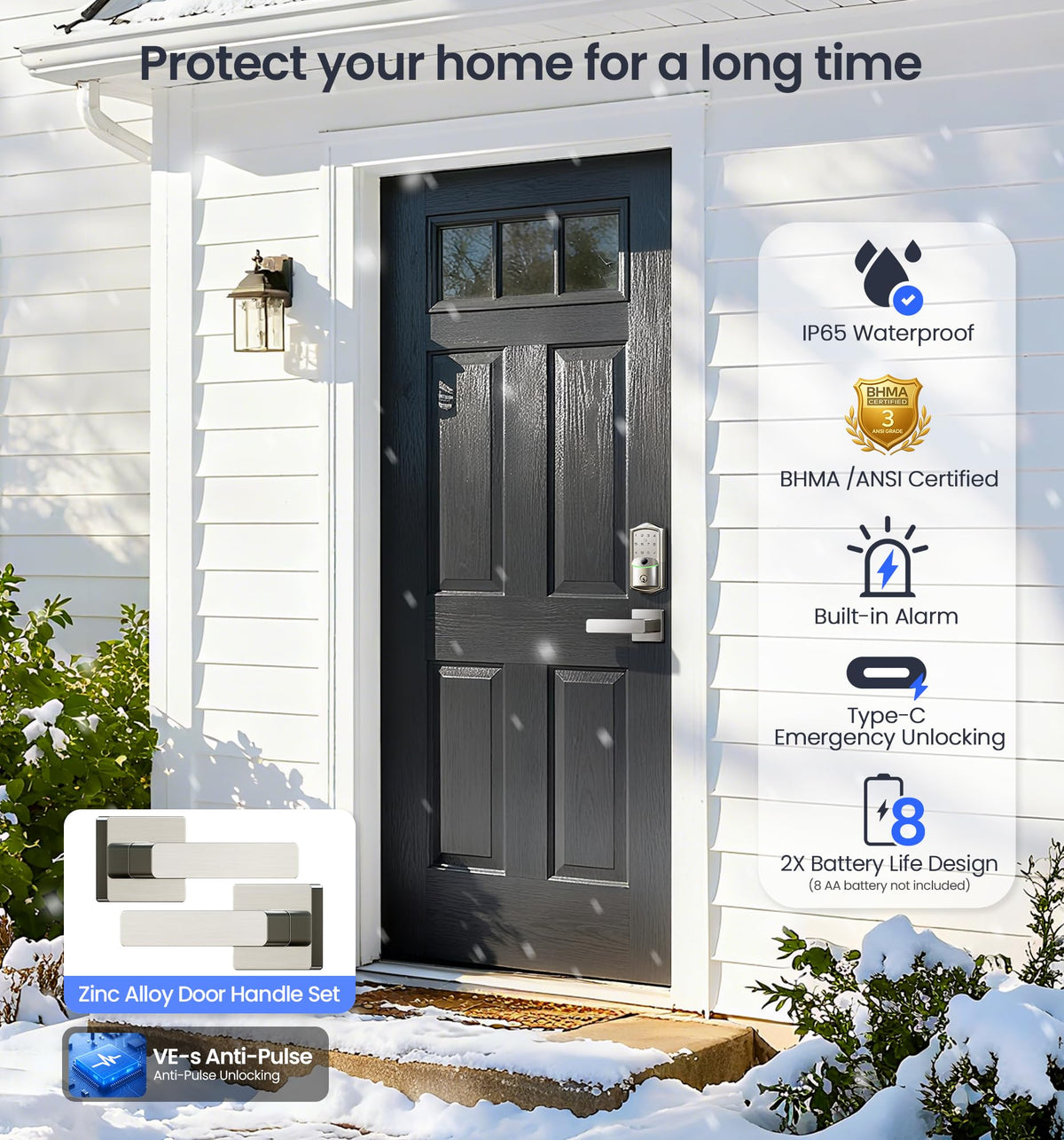 Veise VE027-L local AES128 encrypts access data securely