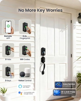 Veise VE027-H Wi-Fi remote control shown in app interface.