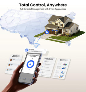 Veise VE028 app remote access to manage doors anywhere