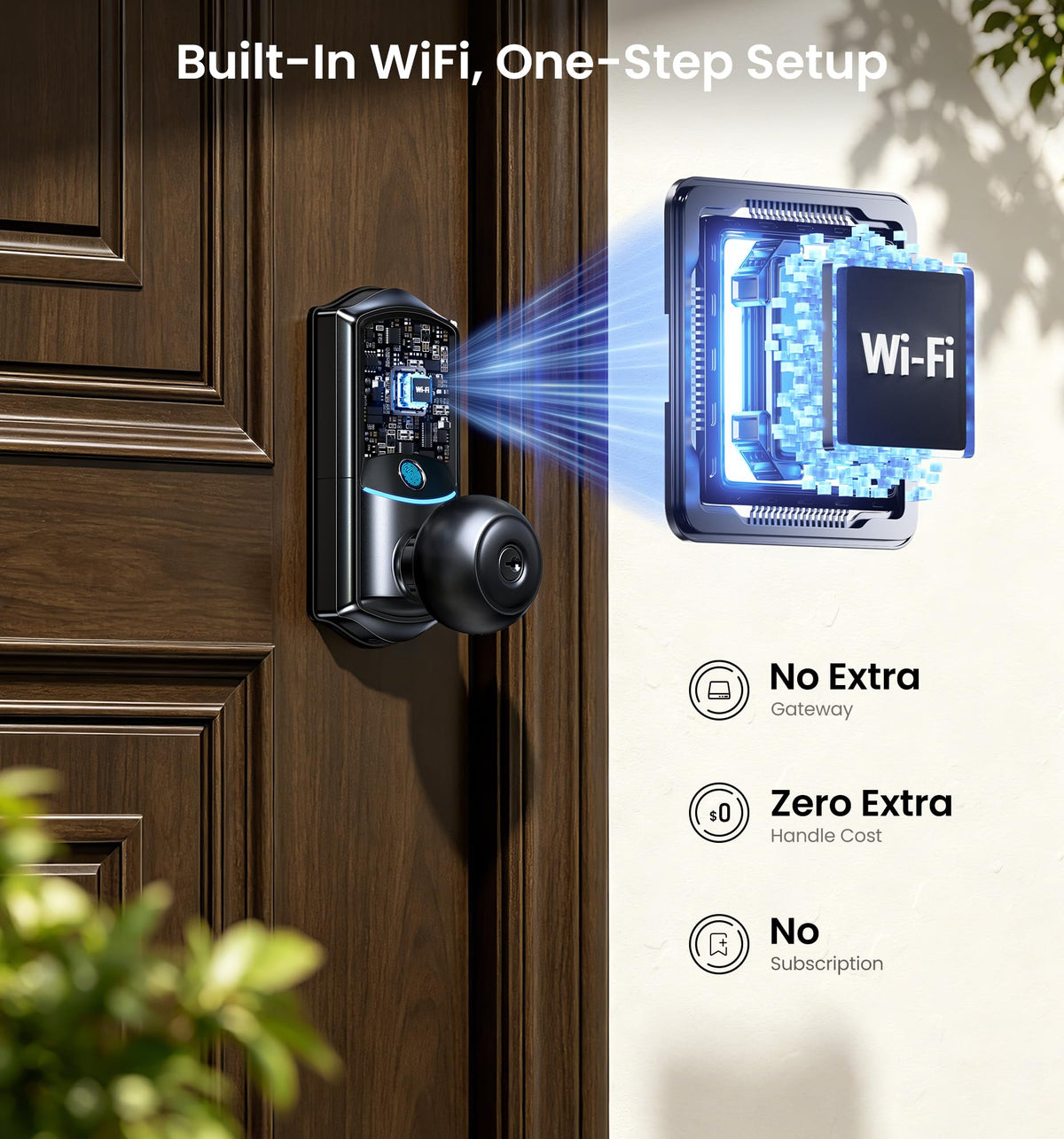Veise VE028 digital keypad for quick, keyless entry